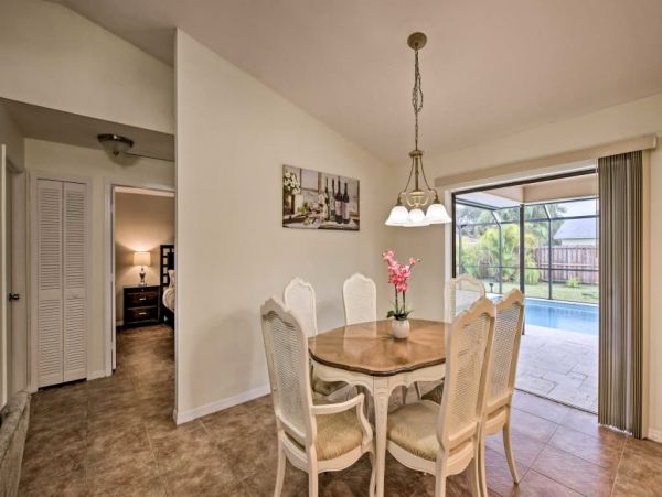Vacation Rental Home in Cape Coral with Private Pool