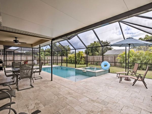 Vacation Rental Home in Cape Coral with Private Pool