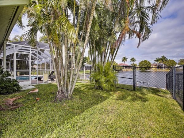 Canal-Front Home with Pool and Boat Dock in Cape Coral