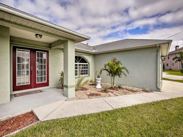 Canal-Front Home with Pool and Boat Dock in Cape Coral