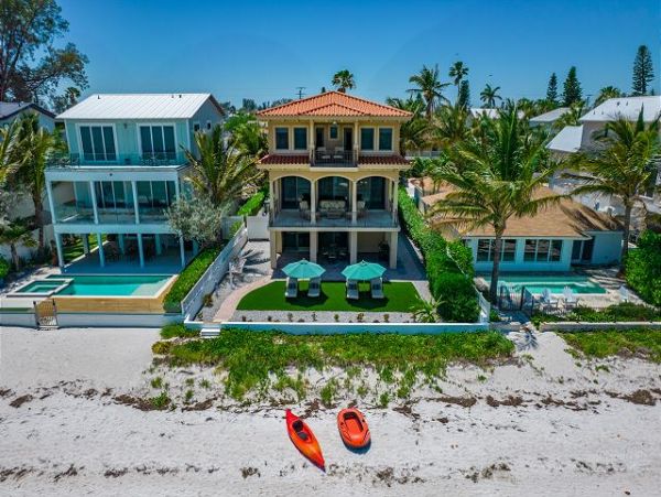 Bay Front Anna Maria Home Gorgeous Views Sleeps 8 Guests
