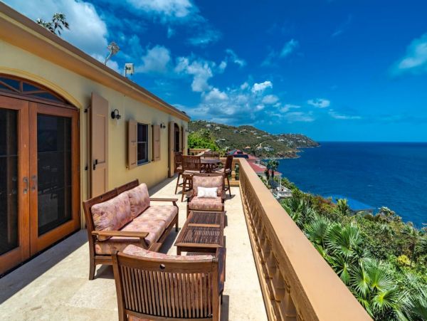 St. Thomas Vacation Home Private Pool & Ocean Views