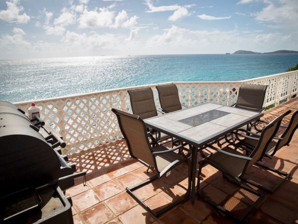 On Beach St. Thomas Vacation Home Five Bedroom