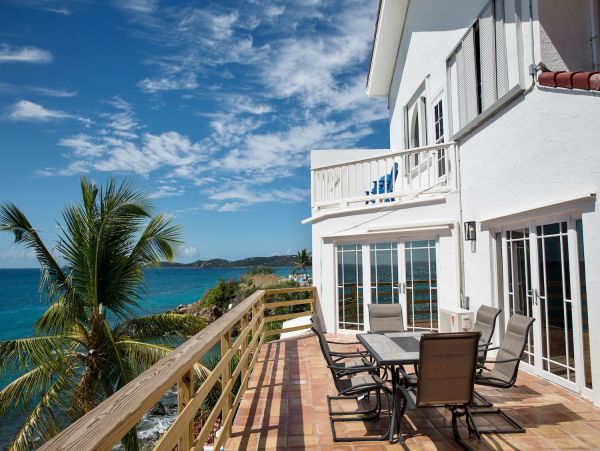 On Beach St. Thomas Vacation Home Five Bedroom