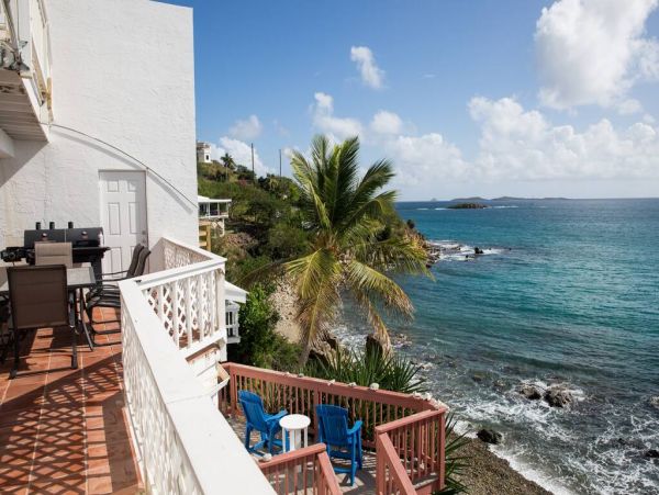 On Beach St. Thomas Vacation Home Five Bedroom