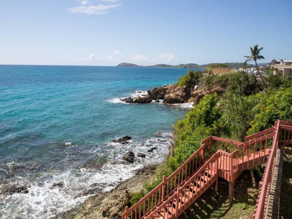 On Beach St. Thomas Vacation Home Five Bedroom