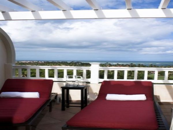 Puerto Rico Ocean View Condo with Communal Pool Sleeps Eight