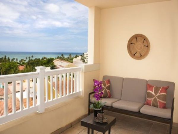 Puerto Rico Ocean View Condo with Communal Pool Sleeps Eight