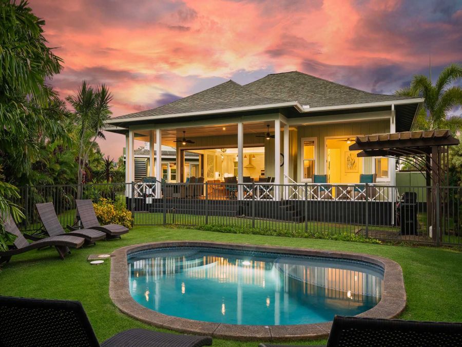 Family Fun Vacation Home with Private Pool in Poipu