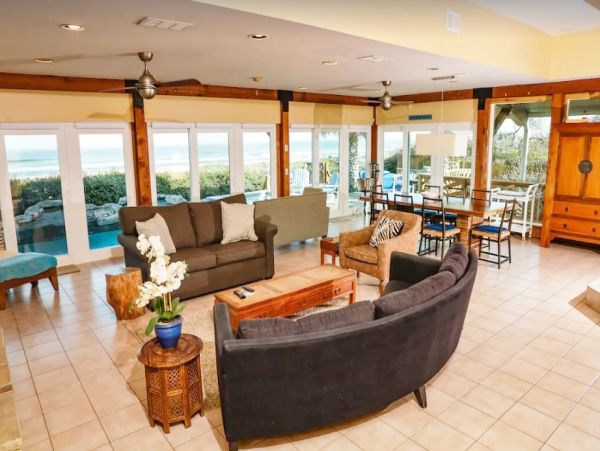 On Beach St. Augustine Vacation Home Private Pool Sleeps 15
