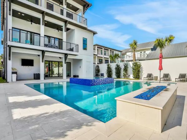 Private Pool Dune Allen Vacation Home Short Walk to Beach