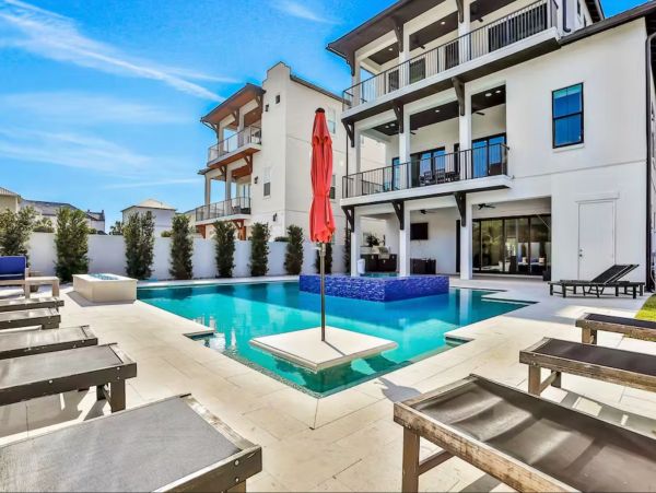 Private Pool Dune Allen Vacation Home Short Walk to Beach