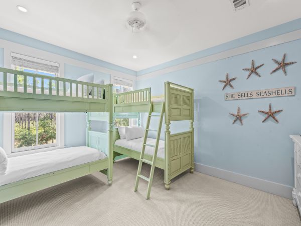 Seagrove Beach Vacation Home 6 Bedrooms + Guest House