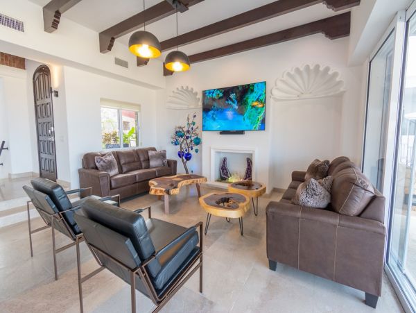 Luxury Los Cabos Villa Marina & Ocean Views From Terrace