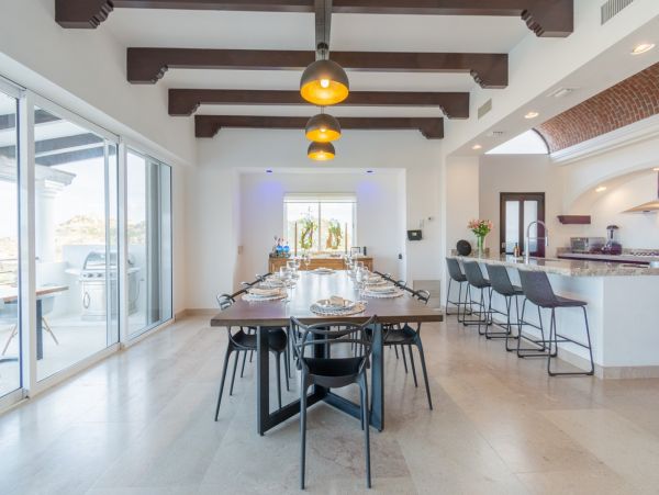 Luxury Los Cabos Villa Marina & Ocean Views From Terrace