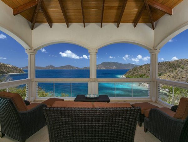 St. John Luxury Villa with Stunning Bay Views
