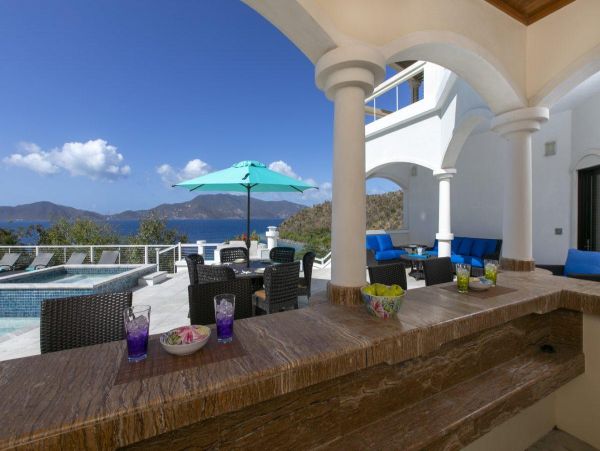 St. John Luxury Villa with Stunning Bay Views