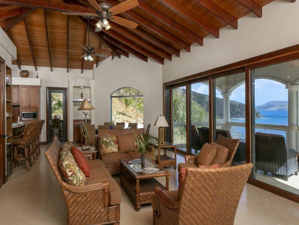 St. John Luxury Villa with Stunning Bay Views