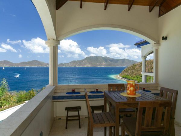 St. John Luxury Villa with Stunning Bay Views