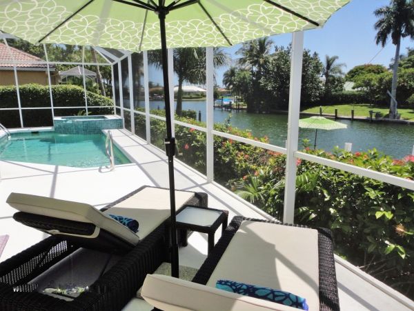 Marco Island Vacation Home 3 - Bedroom & Private Caged Pool