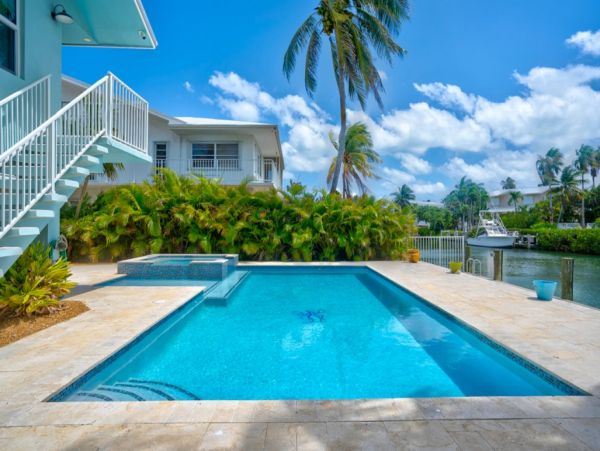 Luxury Key Colony Beach Rental with Deep water dock