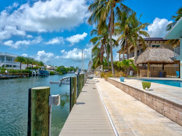 Luxury Key Colony Beach Rental with Deep water dock