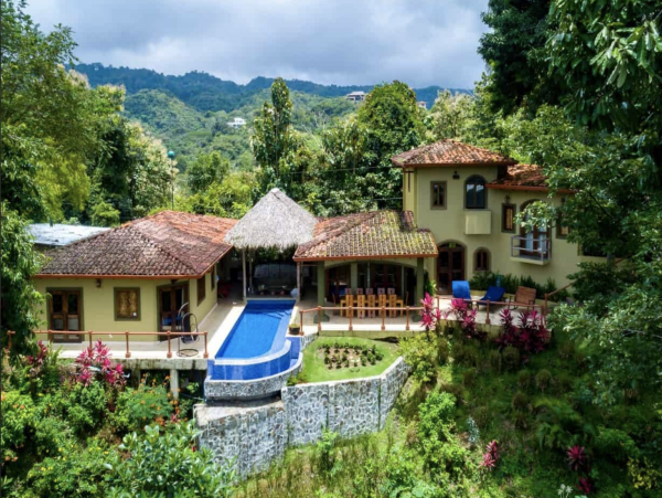 Ocean Views Playa Hermosa Vacation Home with Pool Sleeps 12
