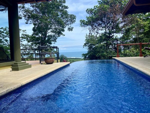 Ocean Views Playa Hermosa Vacation Home with Pool Sleeps 12