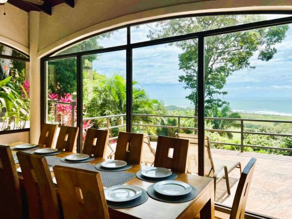 Ocean Views Playa Hermosa Vacation Home with Pool Sleeps 12