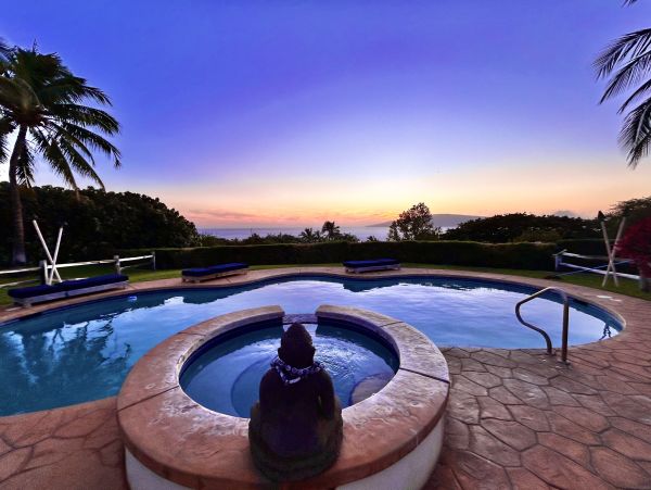 Lahaina Five Bedroom Home with Pool & Spa Partial Ocean View