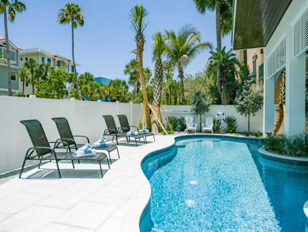 Nearly Beachfront Luxury Home with Pool