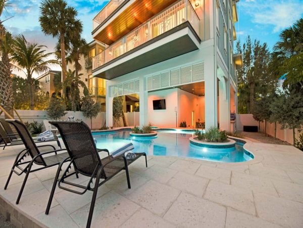 Nearly Beachfront Luxury Home with Pool