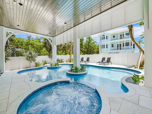 Nearly Beachfront Luxury Home with Pool