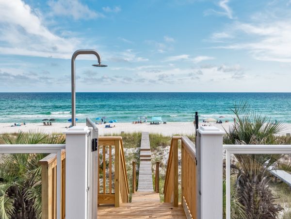 Panama City Beach Gulf Front 9 Bedroom Mansion Private Pool & Spa