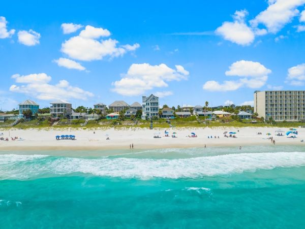 Panama City Beach Gulf Front 9 Bedroom Mansion Private Pool & Spa