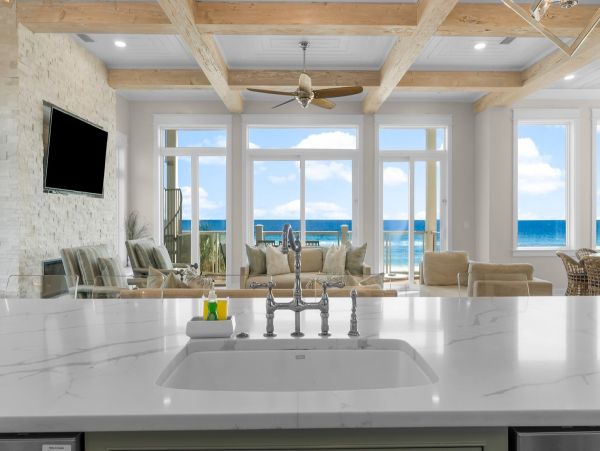 Panama City Beach Gulf Front 9 Bedroom Mansion Private Pool & Spa