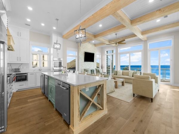 Panama City Beach Gulf Front 9 Bedroom Mansion Private Pool & Spa