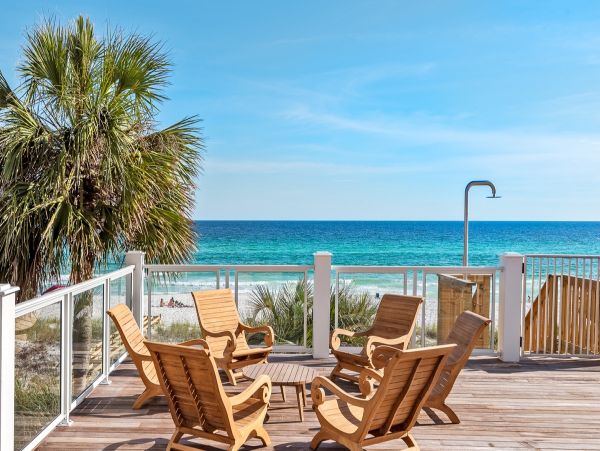 Panama City Beach Gulf Front 9 Bedroom Mansion Private Pool & Spa