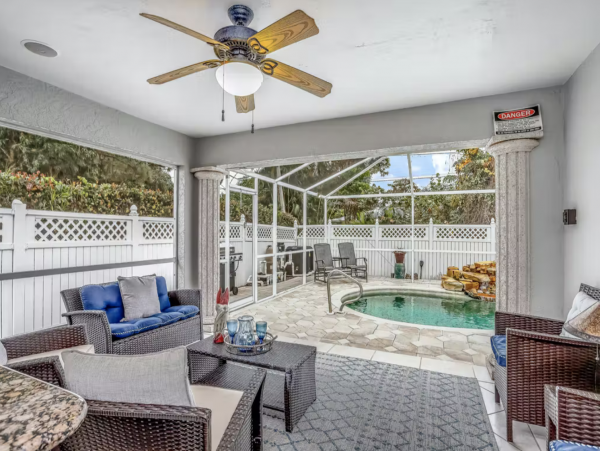 Short Walk to Beach Naples Vacation Home Private Pool