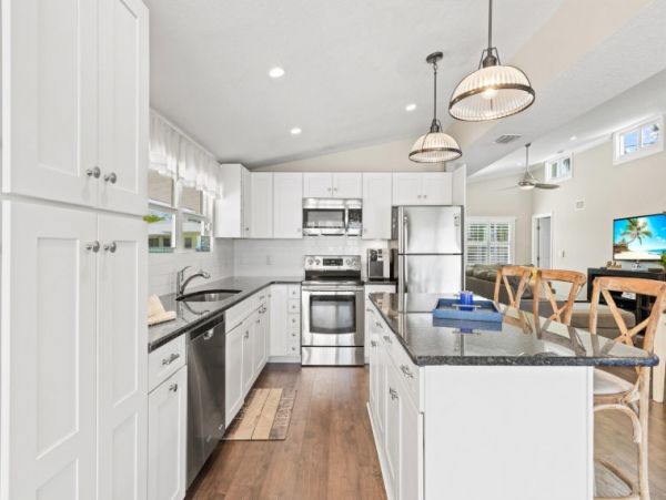 Short Walk to Beach Fort Myers Vacation Home Three Bedroom