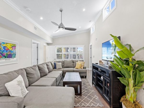 Short Walk to Beach Fort Myers Vacation Home Three Bedroom