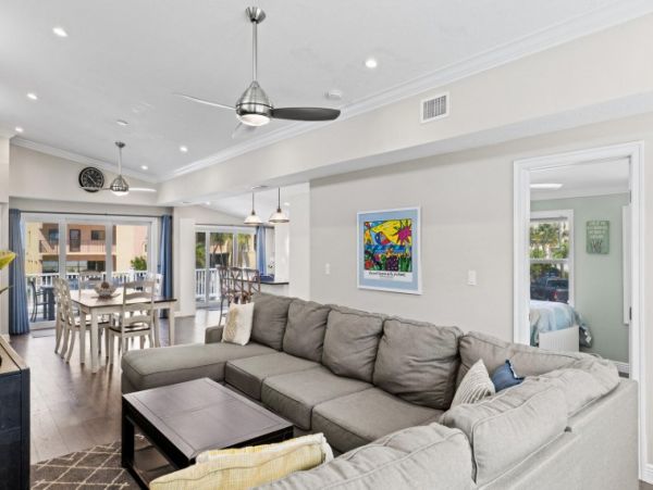 Short Walk to Beach Fort Myers Vacation Home Three Bedroom