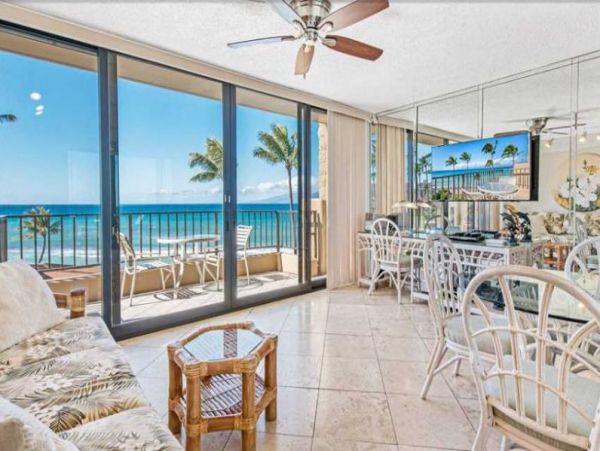 On Beach Kaanapali Vacation Condo One Bedroom