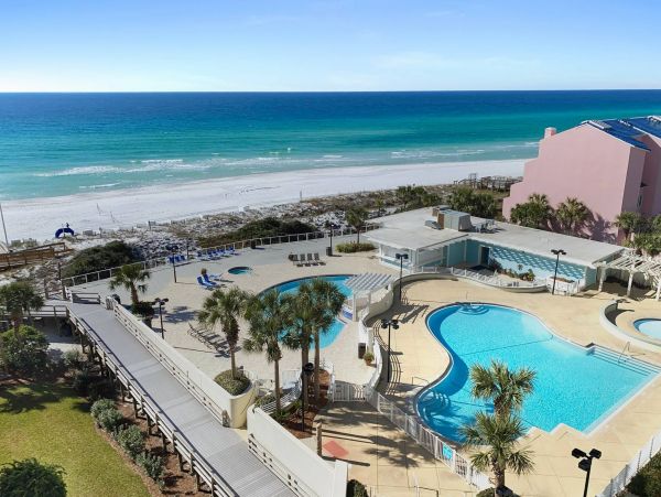 Short Walk to Beach Miramar Vacation Condo with pool.