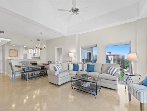 Short Walk to Beach Miramar Vacation Condo with pool.