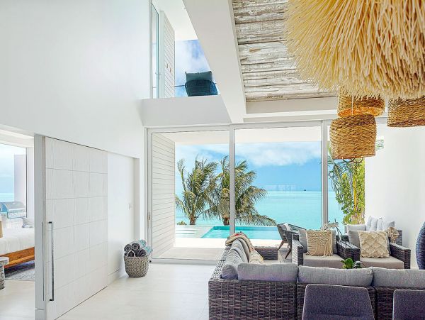 Turks and Caicos Five Bedroom Beachfront Vacation Home