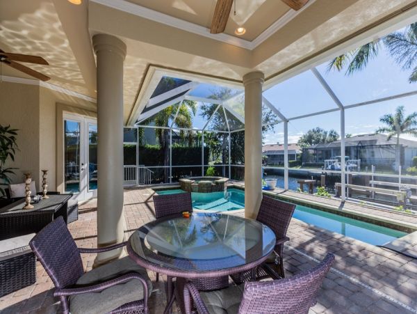 Vacation Home Rental on Marco Island With Pool & Boat Dock