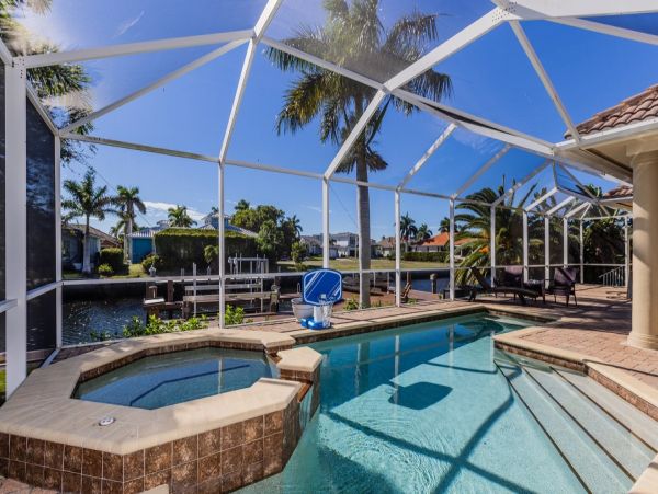Vacation Home Rental on Marco Island With Pool & Boat Dock