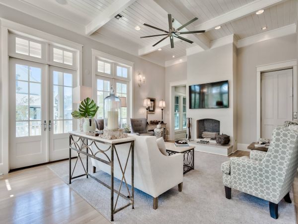 Inlet Beach Vacation Home + Den Short Walk To Beach