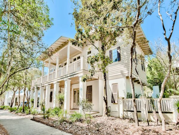 Inlet Beach Vacation Home + Den Short Walk To Beach